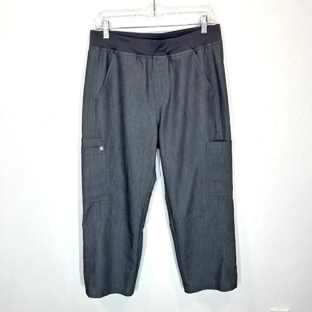 Figs Axim Cargo Scrub pants Graphite Size M Men’s Medical nurse uniform pockets
